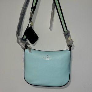 Kate Spade Rosie Crossbody Turquoise Glass. Brand new never used tag still on.